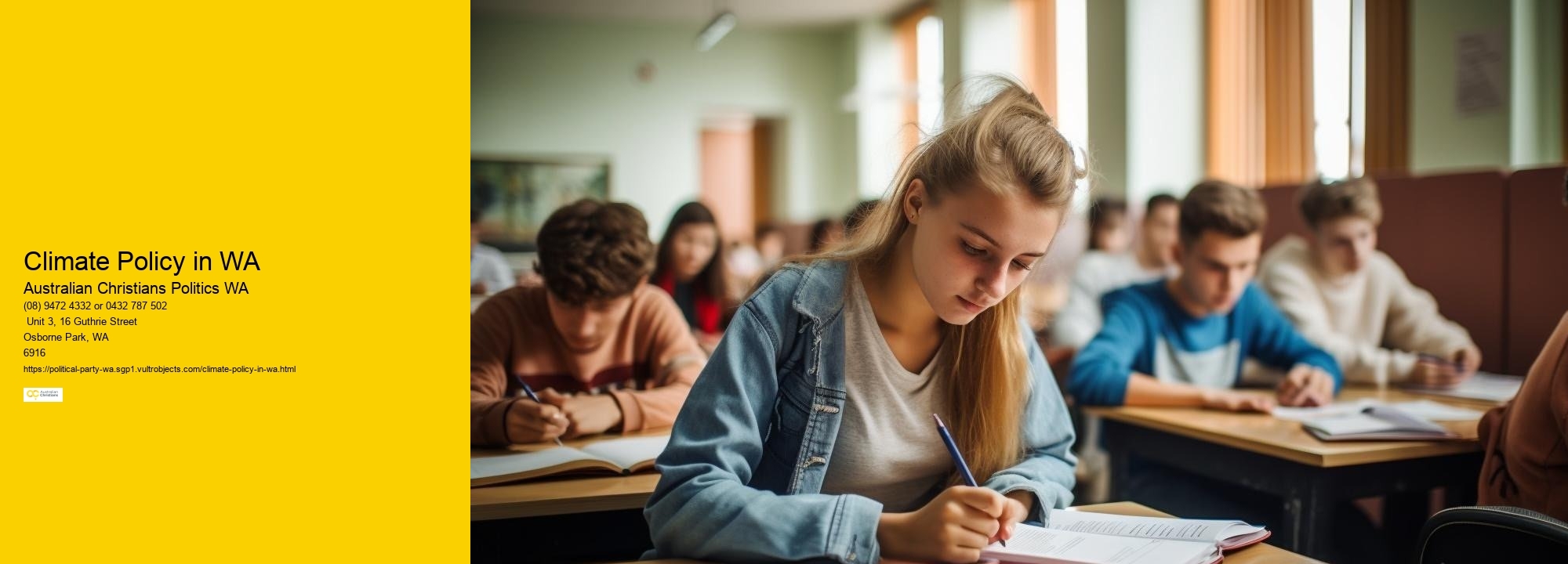 Political Party Debates in Western Australia