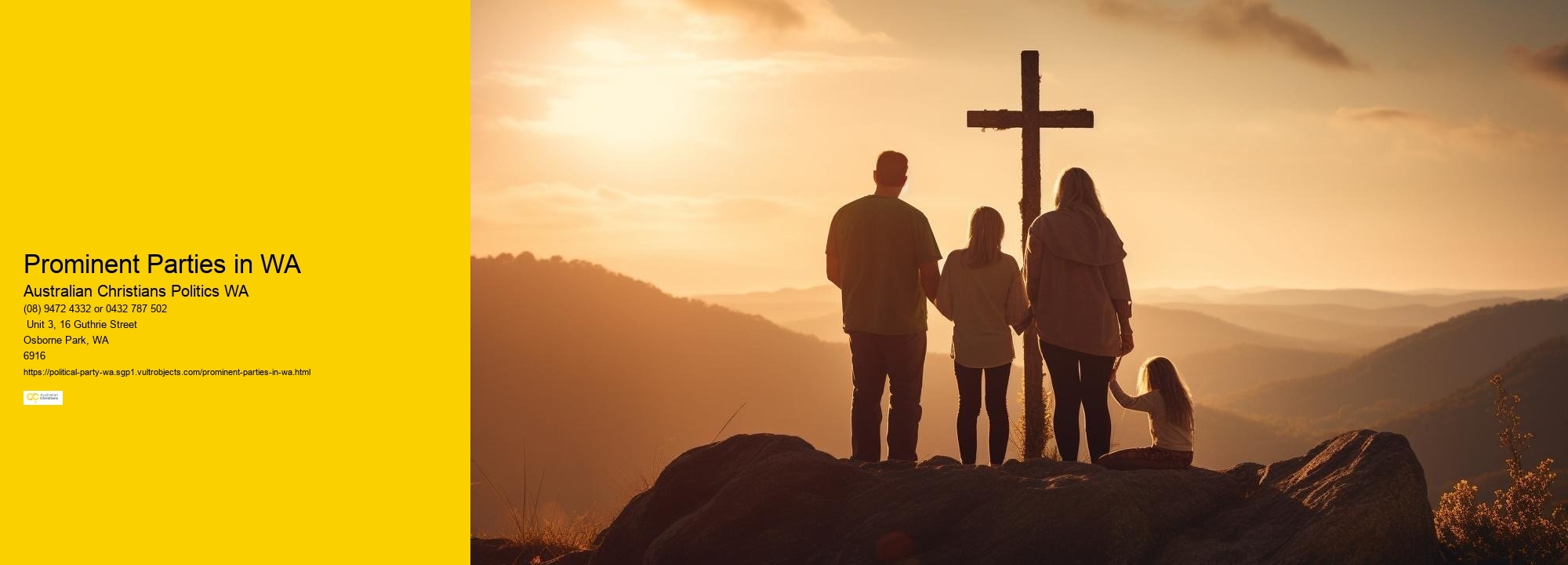 Political Party Reforms in WA